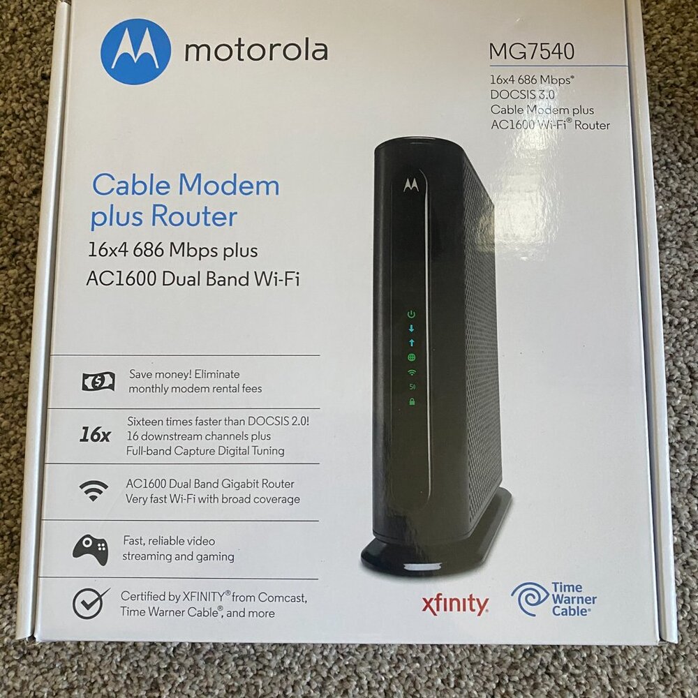 Modem & Router Motorola MG7540